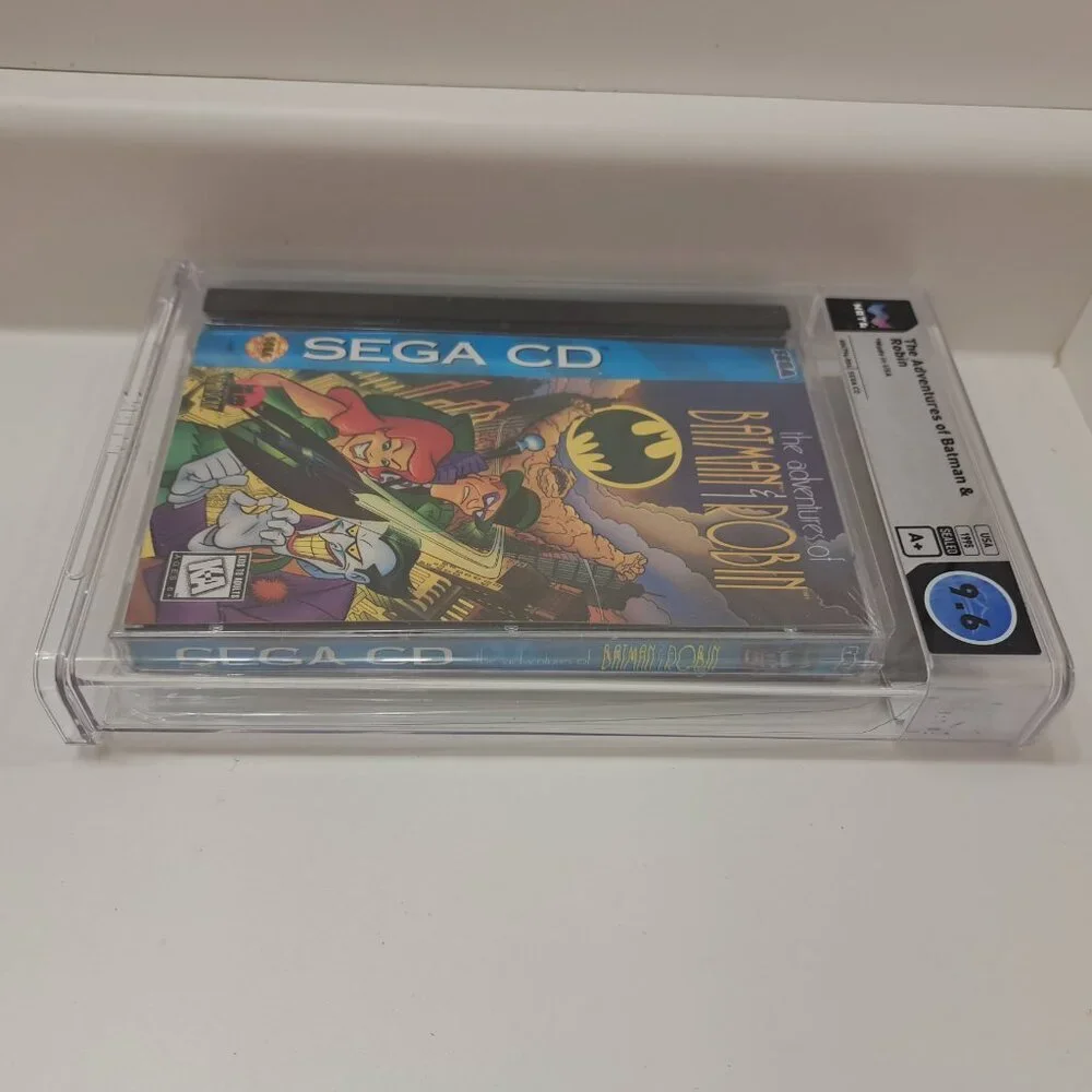 Adventures Of Batman & Robin (Sega CD) WATA 9.6 A++ NEW Factory Sealed MINT!